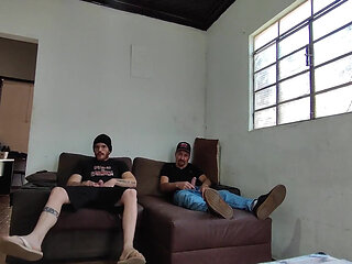 Carmona and Carlos Urach Masturbating Together