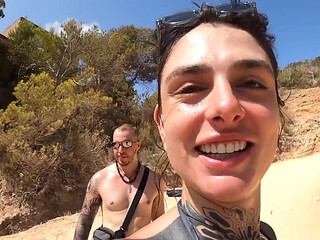Hiking Got Too Hot! Dread Hot Gets Fucked Public by the Sea