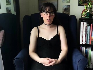 Cute curly brunette solo webcam masturbation