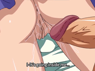 First time with my Hairy Stepsis, her Pussy is Completely Soaked and Begging for the Next Round (Hentai Anime)