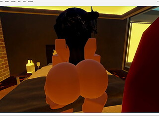 Roommate Slut wanted to Tease and Ends up getting fucked (3) I Roblox