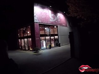 Risky surprise fuck with a sexshop customer - Miriam Prado