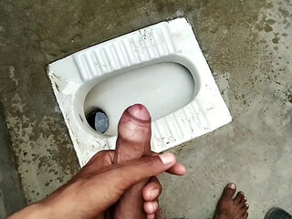 Indian Boy Masturbation in Bathroom