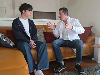 TheXXXTherapist - Andrew Gets His Throat Stretched by Dr. Costas'_ Big Dick in a Sloppy Wet Medical Session