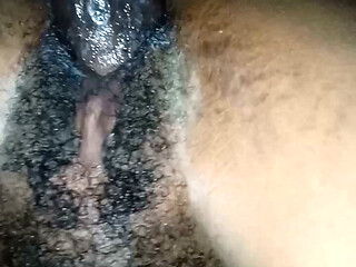 Lucky Dick Feeding a Creamy Pussy Always