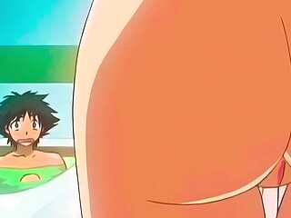 Hentai Uncensored - My girlfriend'_s stepsister gives me a handjob in the bathroom