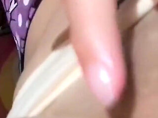 Amateur Actress Masturbates and Touches Her Big Tits