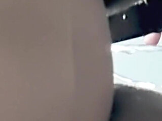 Big Pussy Housewife Pissing in (normal and) Super Slow Motion