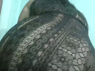 Sexy Filipina Milf Sexy Striptease In Black