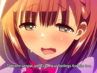 Threesome with my sister, I get sandwiched between two big tits and cum inside them.