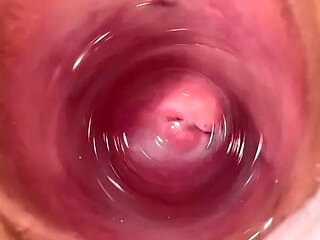 Camera Deep Inside Mia's Tight Creamy Pussy