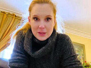 Amateur Milf masturbates sucks and fucks with cumshot