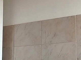 Hairy Brunette Pussy, Big Tits, Sensual Hairy Woman in Kitchen.