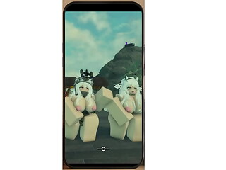 Roblox-Cute Military Girl and Cute Cow Girl Sexy Dance-Roblox