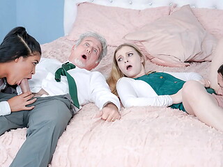 Horny Stepdaughter S and Stepdads Agree to Swap and Get Their Sexual Desires out Of Their System - Daughterlust