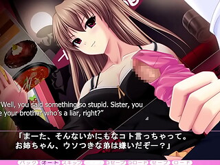 Iji Rental - Miyuki Route Part 3 - Jacked Off In a Restaunt Booth