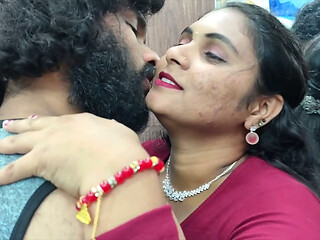 Malayali Hot Couple Intense Lip Lock &ndash_ Wild Romance to Rough Sex