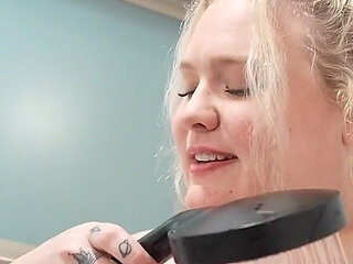 Interracial Soapy Lesbian Shower Fuck Session