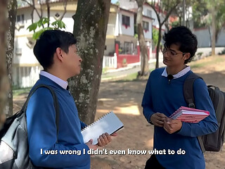 I'_ll help him pass math so he doesn'_t fail the year, and I'_ll repay the favor by asking him to fuck me - PELAJE - PELAJEMIX - PELAJE MIX