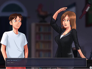 Summertime Saga - Miss Bissette Sex Scene