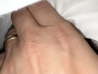 Amateur homemade MILF rides hubby's big dick and takes it in her tight ass.