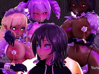 Secret Nightclub  YunaTBM  3D Hentai