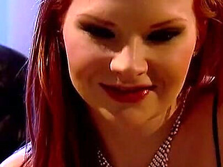 Redhead Tarra White Sucks and Rides Massive Cock Wildly