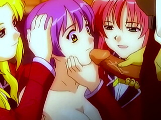 Our sensei is going to teach you how to give a blowjob -  Hentai Uncensored