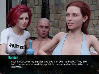 Adored by the Devil 13 - Sasha Shows Full Nude Body and Hannah Goes Topless