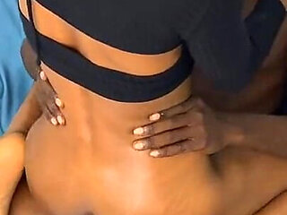 Ebony Takes Dick From BBC in Her Pussy