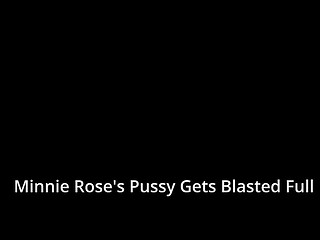 Minnie Rose'_s Pussy Gets Blasted Full of Cum, POV Version