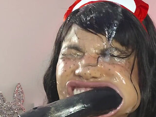 Crazy Ana Sucks BBC Mercilessly