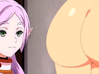 Blowjob, uncensored hentai, cartoon sex