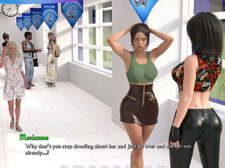 Having a Hard Time Fg 3 - Jane Meets Her Crush Lisa and Best Friend Marianne at College