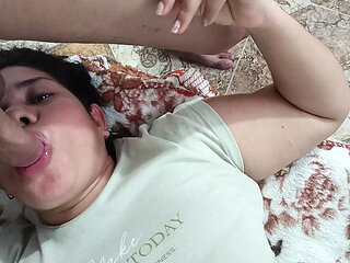 Hot Mature Latina Wife Sucks Cock Deep - Valkyrieandluigy Amateur Blowjob