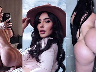 Insane big titted hispanic body delivers intense sensual tease pleasure