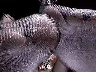 3D cute cosplay slut cheating with big dick