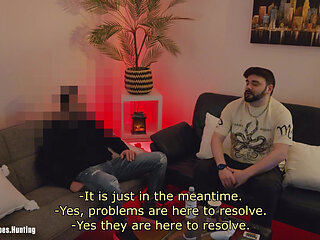 Straight Divorced Uber Driver Comes Back for Help and a Discreet Couch Visit