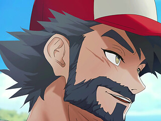 Pokemon Hentai Parody. Ash and Misty Outdoor Meeting. Part1
