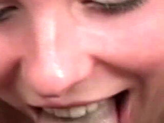 Redhead Teen From Germany Throating Cock and Eating Cum