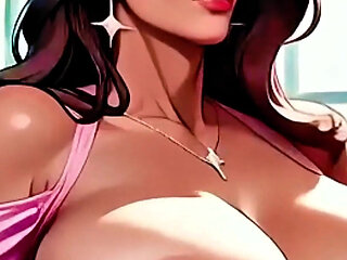 Big Tit Nurse Gets Her Huge Boobs Sucked and Grabbed - Ends with Titfuck and Cumshot on Tits Ai Generated