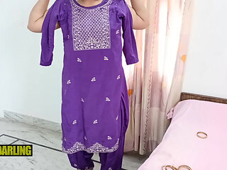 Nude Stepmom Wear Punjabi Suit and Dance on Pakistani Mujra Song