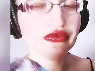 Asmr Sweet Chocolate Eating- Asmr, Eyeglasses, Giantess, Lipstick, Big Lips, Mough, Food, Face Fetish, Long Nails