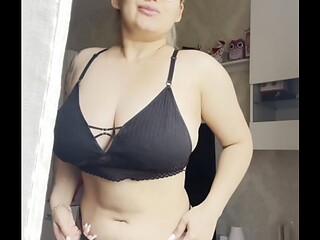 black hot lingere dancing