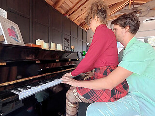 I Fucked the Cum Onto the Piano Teacher