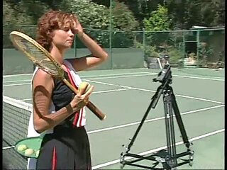 Sexy chick with perfect body is getting plowed outdoors