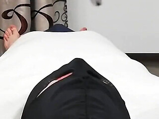 Slave Licks My Feet and Pussy, Pissing in His Mouth, Facesitting