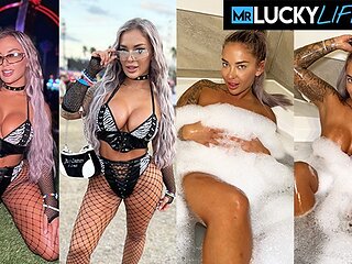 Hayley Davies and Hayley's vertical video by Mr Lucky Life