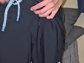 Sweating After Training, I Smell My Armpits and Masturbate