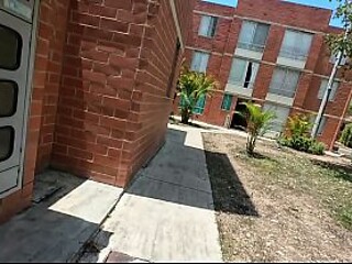 ASMR Slim Thick Big Butt Sweet Glasses Girl Walking Around Exploring The Complex Outdoors Showing Her Naughtiest Freaky Moments Close Up - Mastermeat1